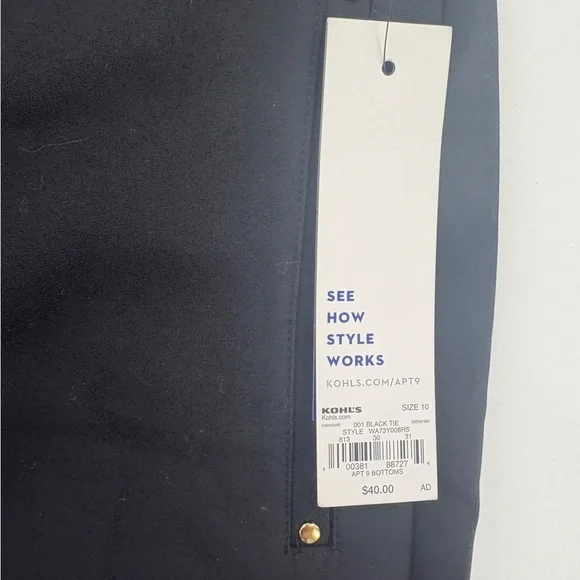 Apt. 9 Black Mini Skirt - Picture 7 of 8